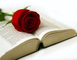 Roses and books